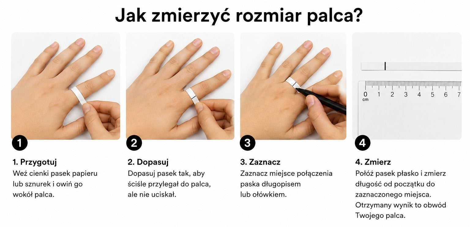 Jak mierzyć rozmiar pierścionka