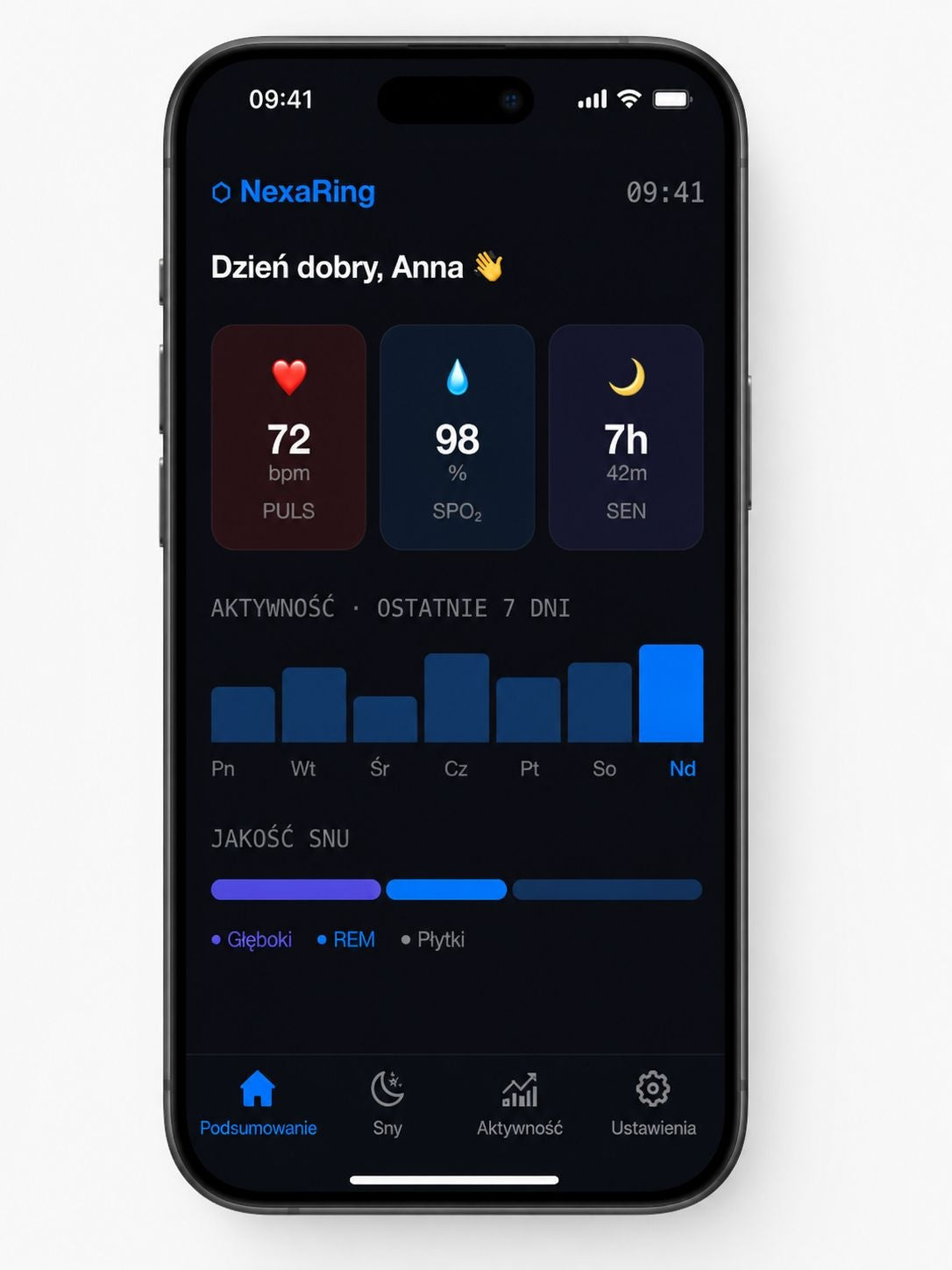 ZenRing – aplikacja mobilna na iPhone